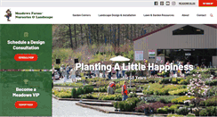 Desktop Screenshot of meadowsfarms.com