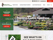 Tablet Screenshot of meadowsfarms.com